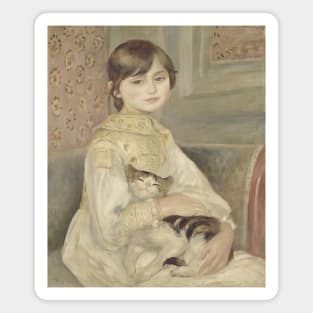 Julie Manet by Auguste Renoir Magnet